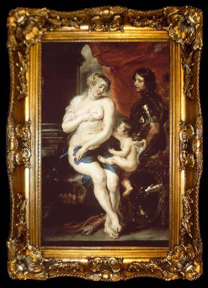 framed  Peter Paul Rubens Venus Mars and Cupid, ta009-2